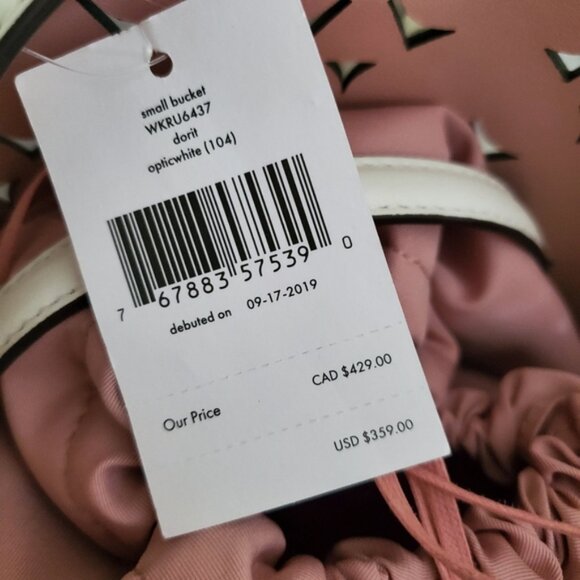 New Kate Spade Dorit Bucket Bag Rare - Picture 4 of 15